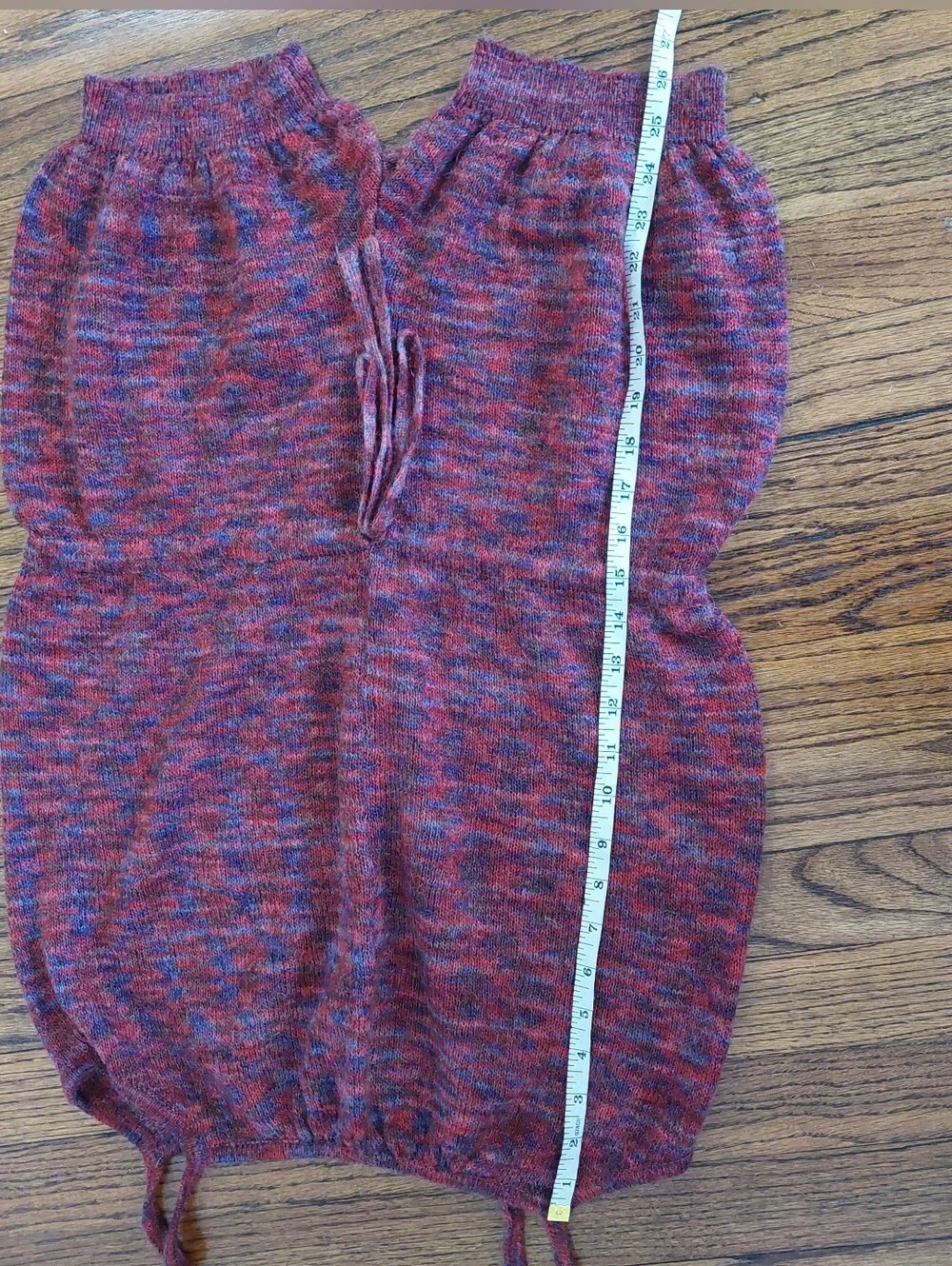 Sansha Women's Size 3 Red Knit Dance Wear Romper - Picture 10 of 13